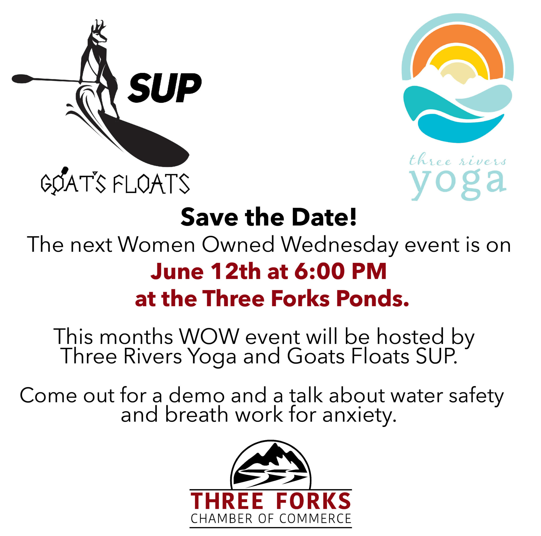 Women Owned Wednesday 6/12/2024 Three Forks Chamber of Commerce